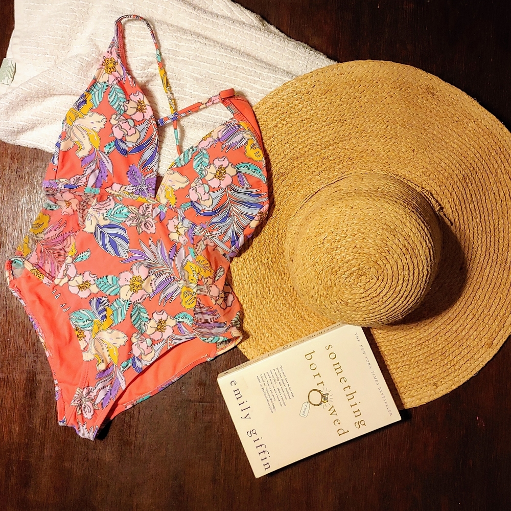 No Boundaries One Piece Floral Swimsuit
